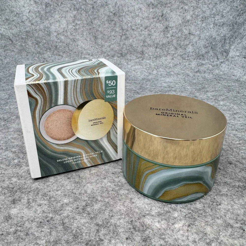 bareMinerals Deluxe Original Mineral Veil Loose Setting Powder Medium Coverage